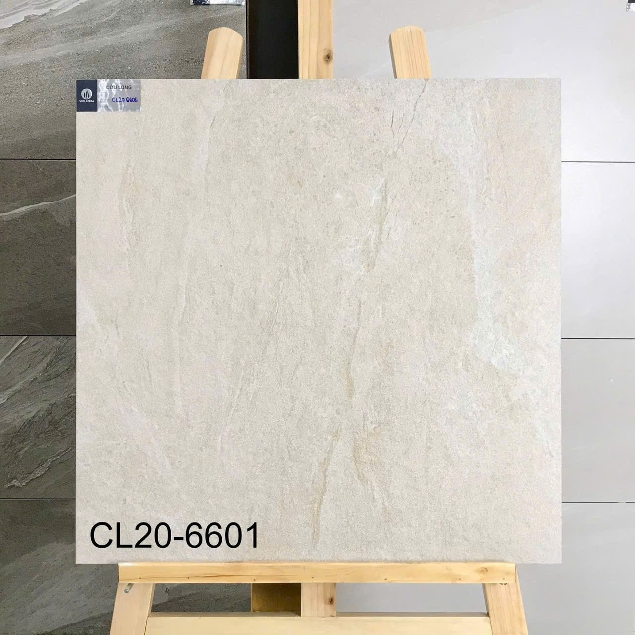 Gạch lát sân chịu lực Viglacera 60x60 cm dày 2cm CL20-6601 A1